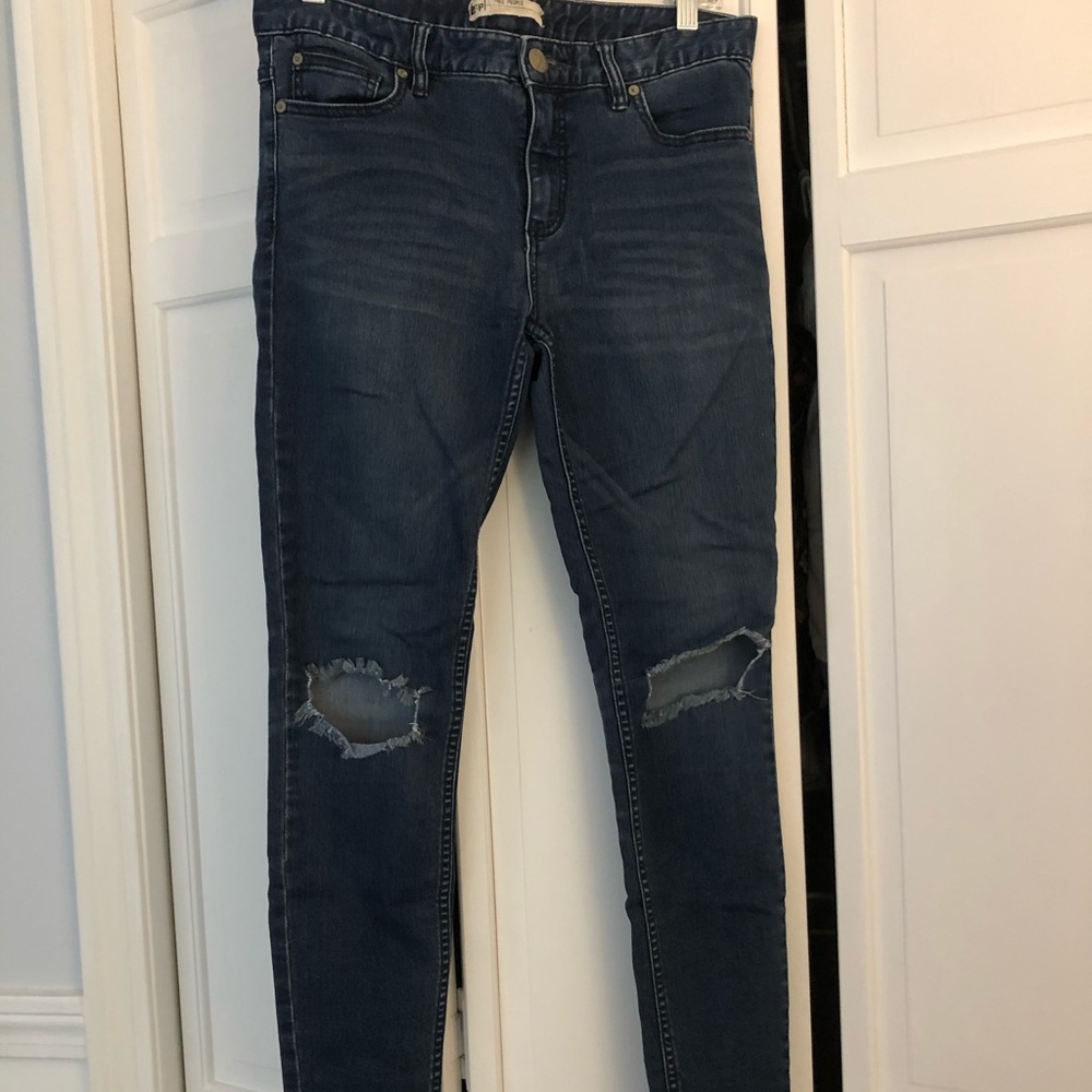 Free people ripped jeans